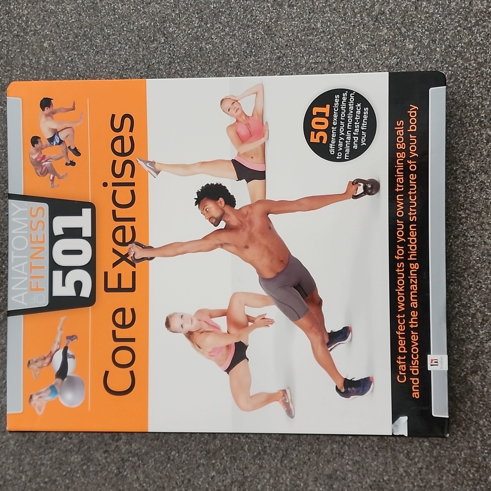 Anatomy and Fitness 501 Core Exercises Book